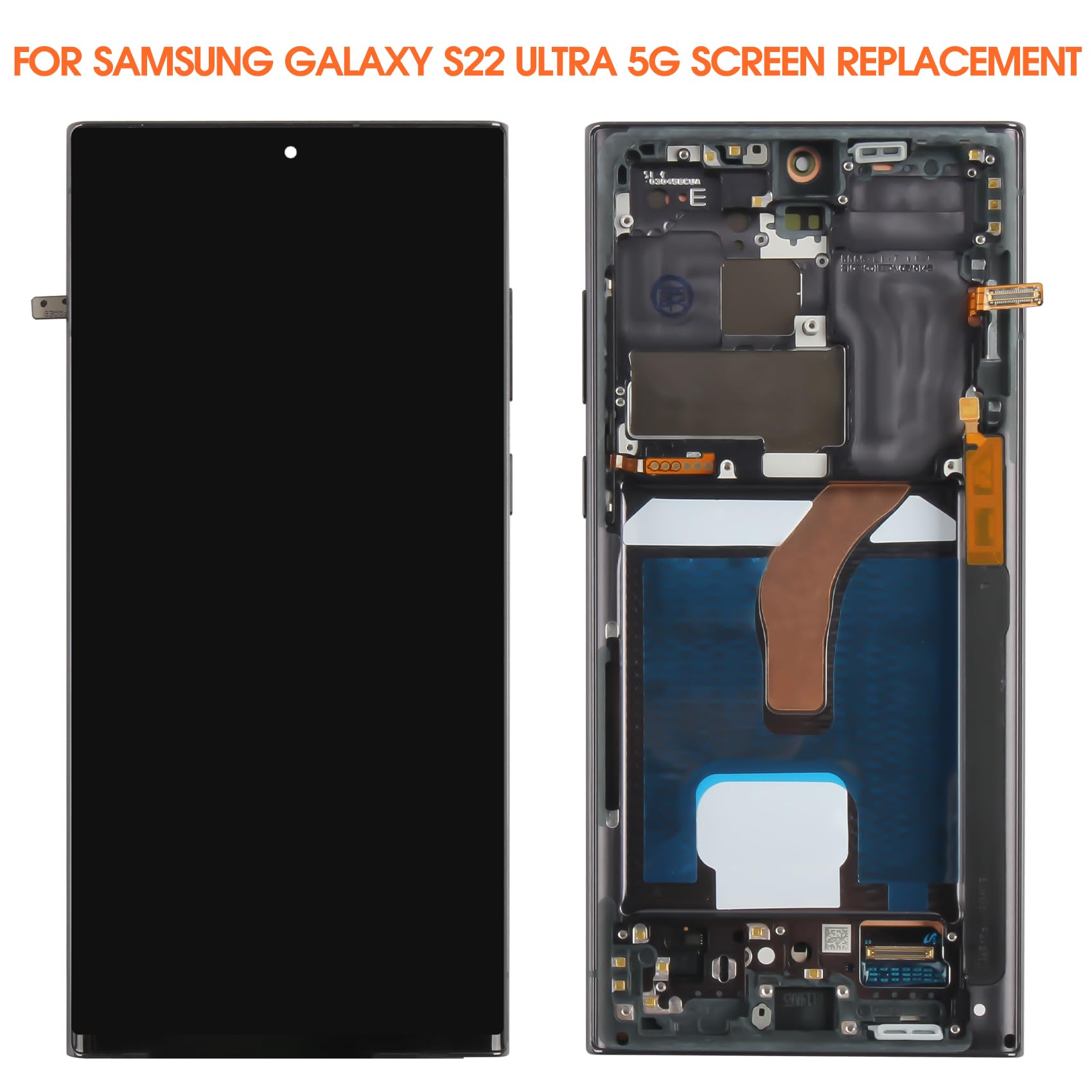 Amazon.co.jp: Samsung S22 Ultra 5G用OLED S22ウルトラLCD